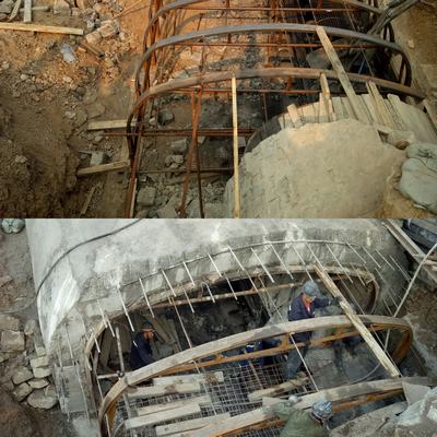 韓城分公司安裝四項目部施工礦建工程出新招