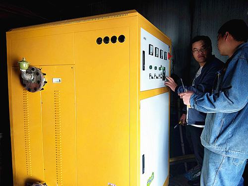 陜煤建設礦建二公司小保當三項目部引進節能環保“新成員”