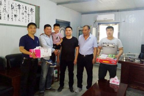 陜煤建設(shè)礦建二公司車村項目部特殊的“六一”兒童節(jié)