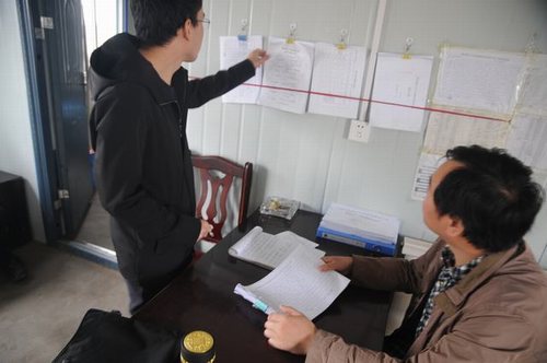 陜煤建設掘進公司:開展青監崗考核為“鐵軍”護航