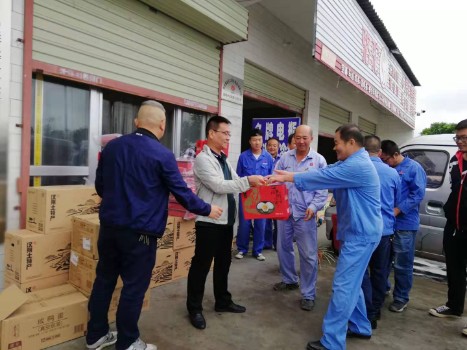 陜煤建設咸陽分公司中秋慰問“正在進行時”