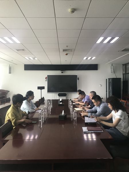 西咸新區統計局副主任史耀東一行深入陜煤建設天工公司檢查指導工作