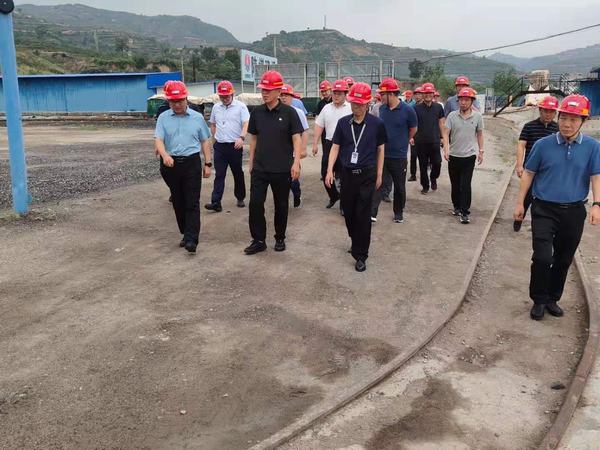 遼寧省煤監局遼西分局蒞臨陜煤建設礦建二公司王峰項目部開展異地檢查督導工作