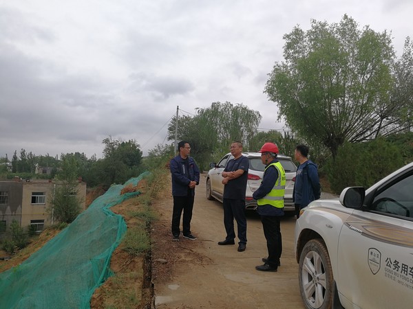 榆林市規劃局領導蒞臨科創新城項目調研指導工作