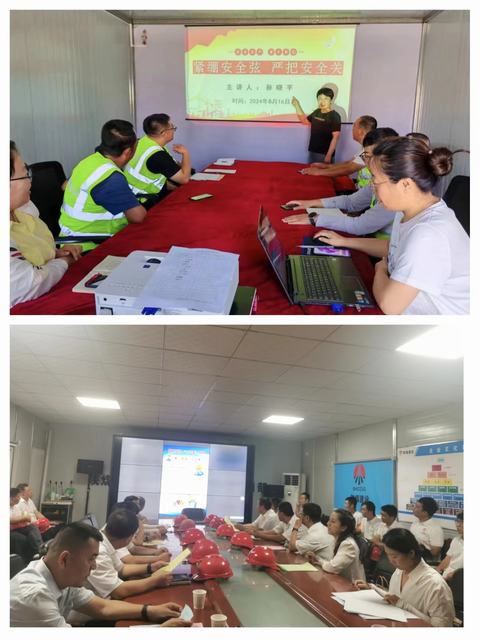 陜煤建設韓城分公司：巾幗助安全，為幸?！凹哟a”