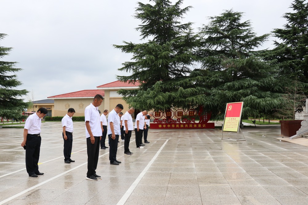 陜煤建設澄合分公司:實地紅色教育迎“八一”