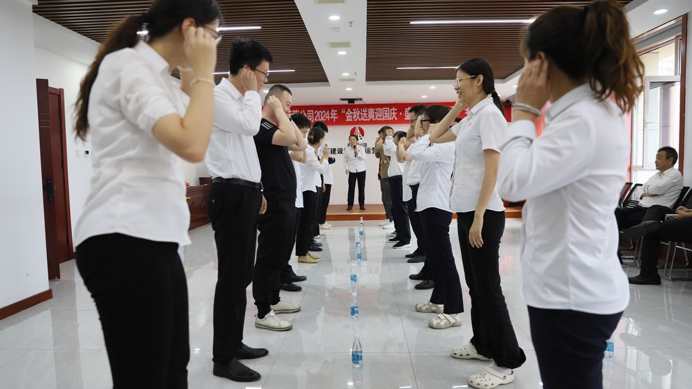 陜煤建設洗選煤運營公司開展“金秋送爽迎國慶,盛世華誕齊歡聚”主題活動